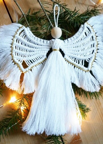 9 Macrame Angel Free Patterns