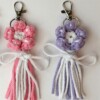 9 Macrame Flower Keychain Free Patterns