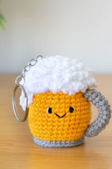 9 Unique Keychain Free Crochet Patterns