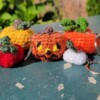 11 Crochet Pumpkin Keychain Free Patterns