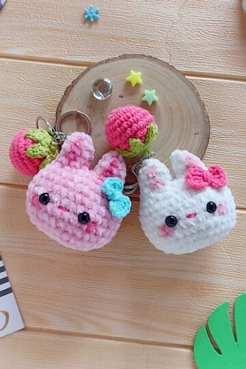 13 Crochet Animal Keychain Free Patterns