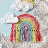 13 Rainbow Wall Hanging Free Crochet Patterns
