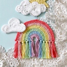 13 Rainbow Wall Hanging Free Crochet Patterns