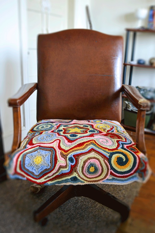 Hump Stitch in Freeform Crochet