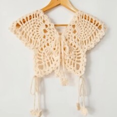 6 Crochet Butterfly Bolero Free Patterns