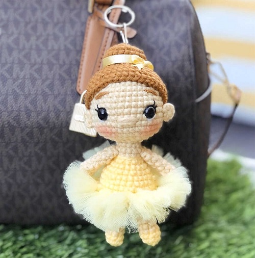Amigurumi Ballerina Crochet Free Pattern