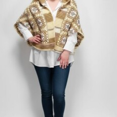 5 Crochet Oversized Granny Square Cardigan Free Patterns